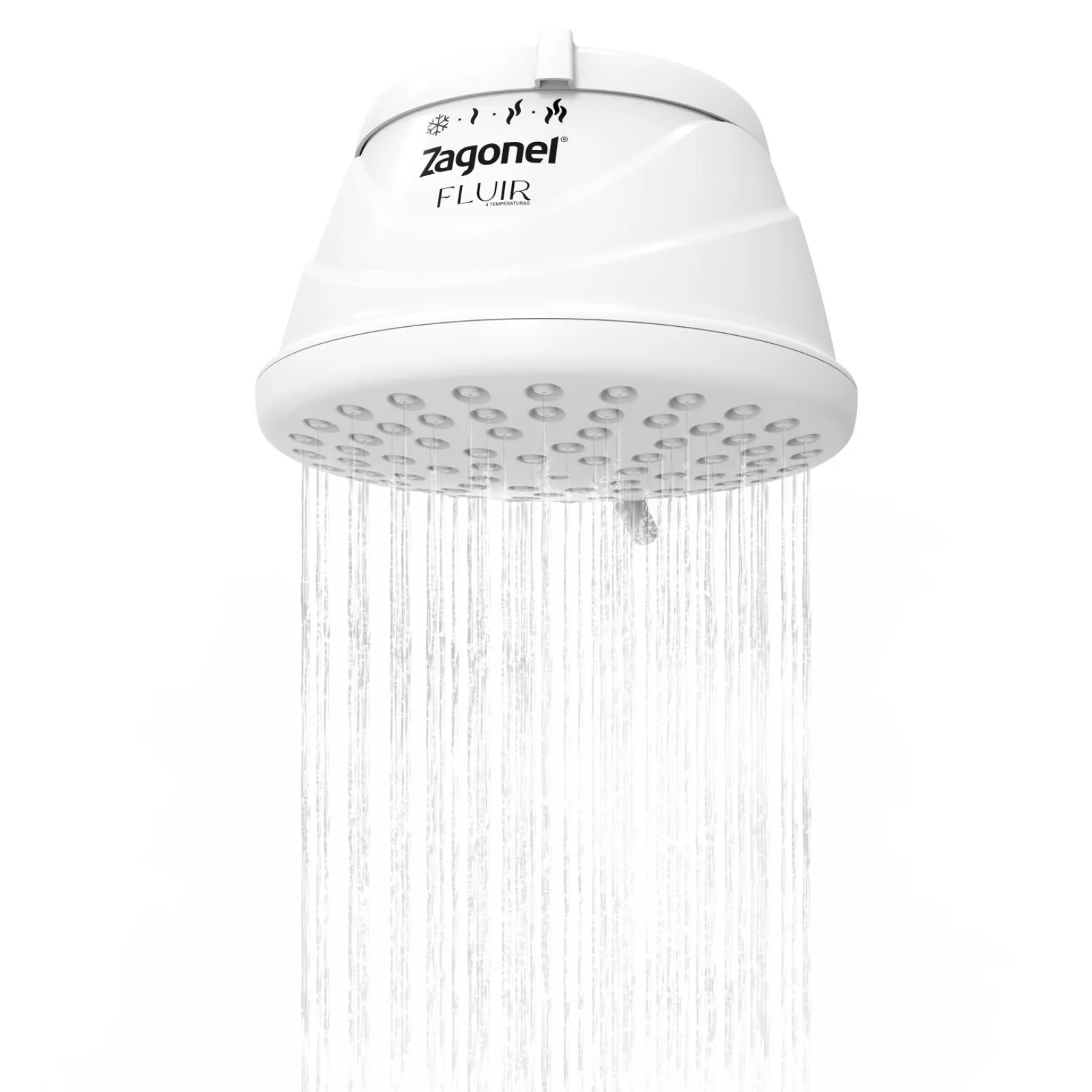 DUCHA FLUIR 4TEMP 5500W 127V BRANCO ZAGONEL DUCHA FLUIR 4TEMP 5500W 127V BRANCO ZAGONEL