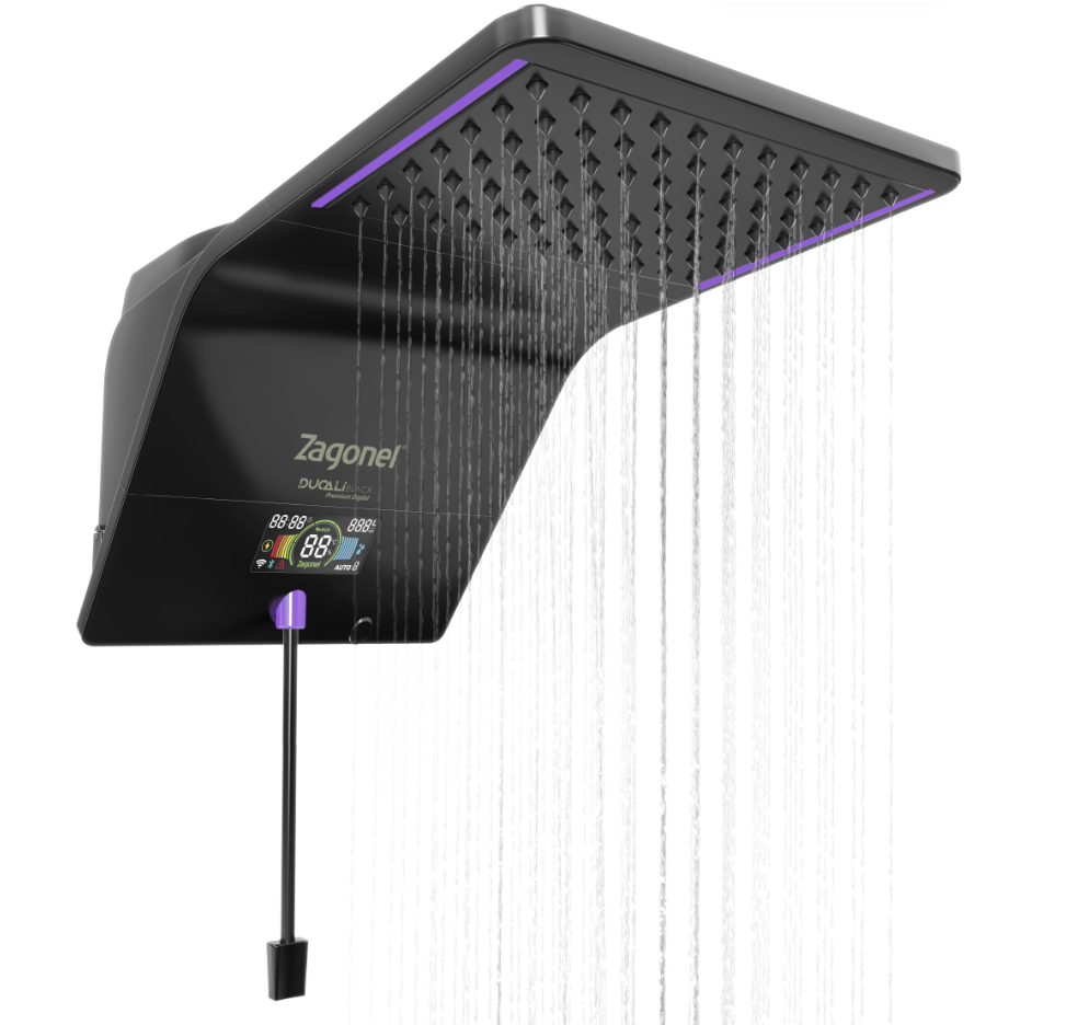 DUCHA PREMIUM DIGITAL 5500W 127V BLACK ZA... DUCHA PREMIUM DIGITAL 5500W 127V BLACK ZA...