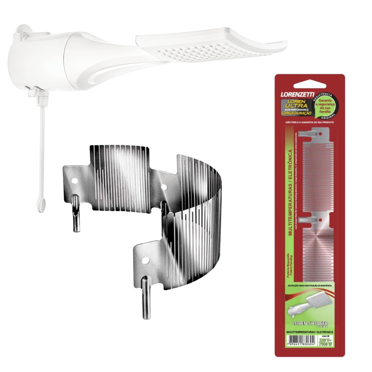 RESISTENCIA 220V/7500W PARA CHUVEIRO LORE... RESISTENCIA 220V/7500W PARA CHUVEIRO LORE...