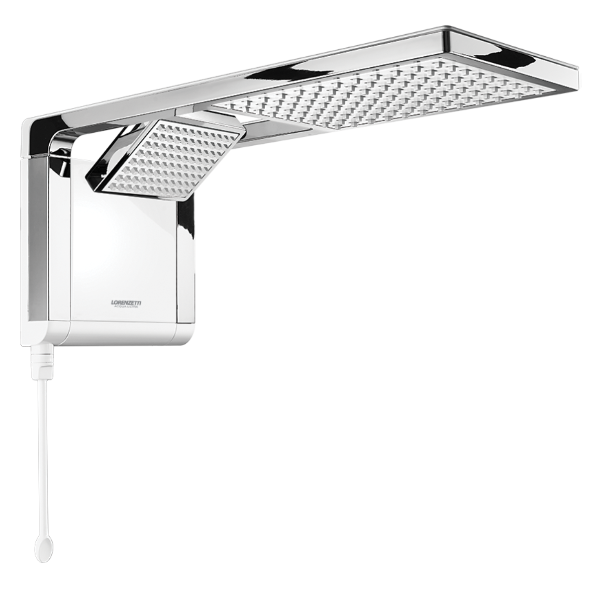 CHUVEIRO ACQUA DUO BRANCO/CROMADO 220V 78... CHUVEIRO ACQUA DUO BRANCO/CROMADO 220V 78...
