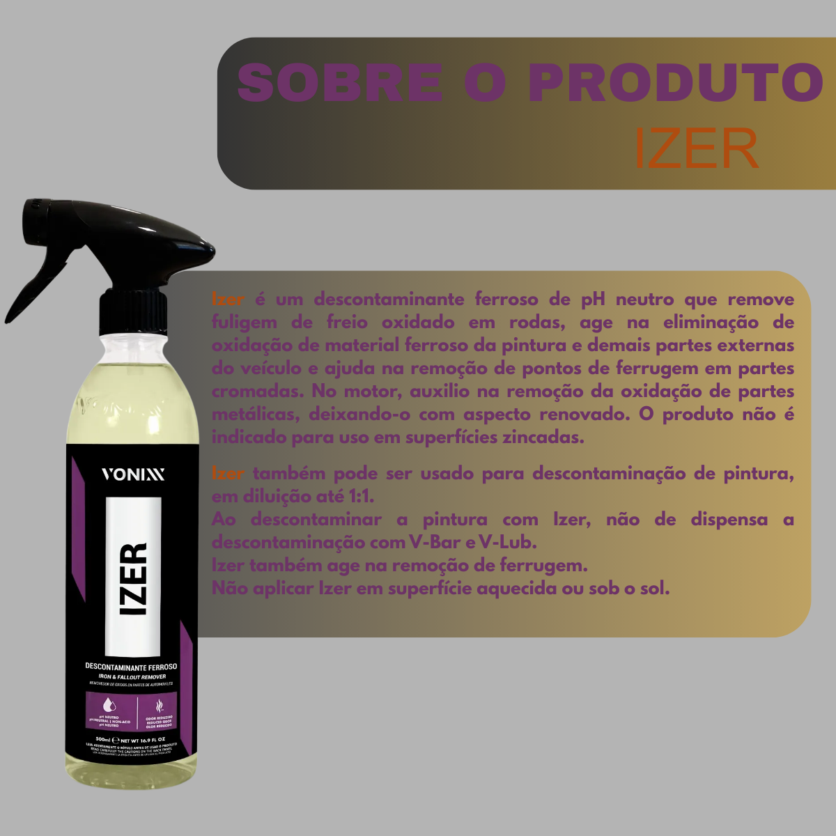 IZER 500ML (VONIX)