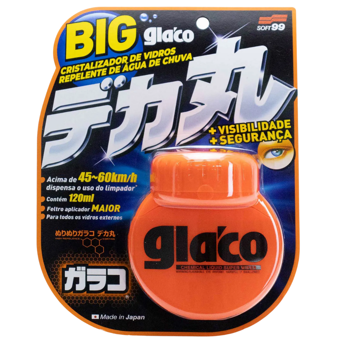 BIG GLACO | 120 ML | REPELENTE DE ÁGUA DE...