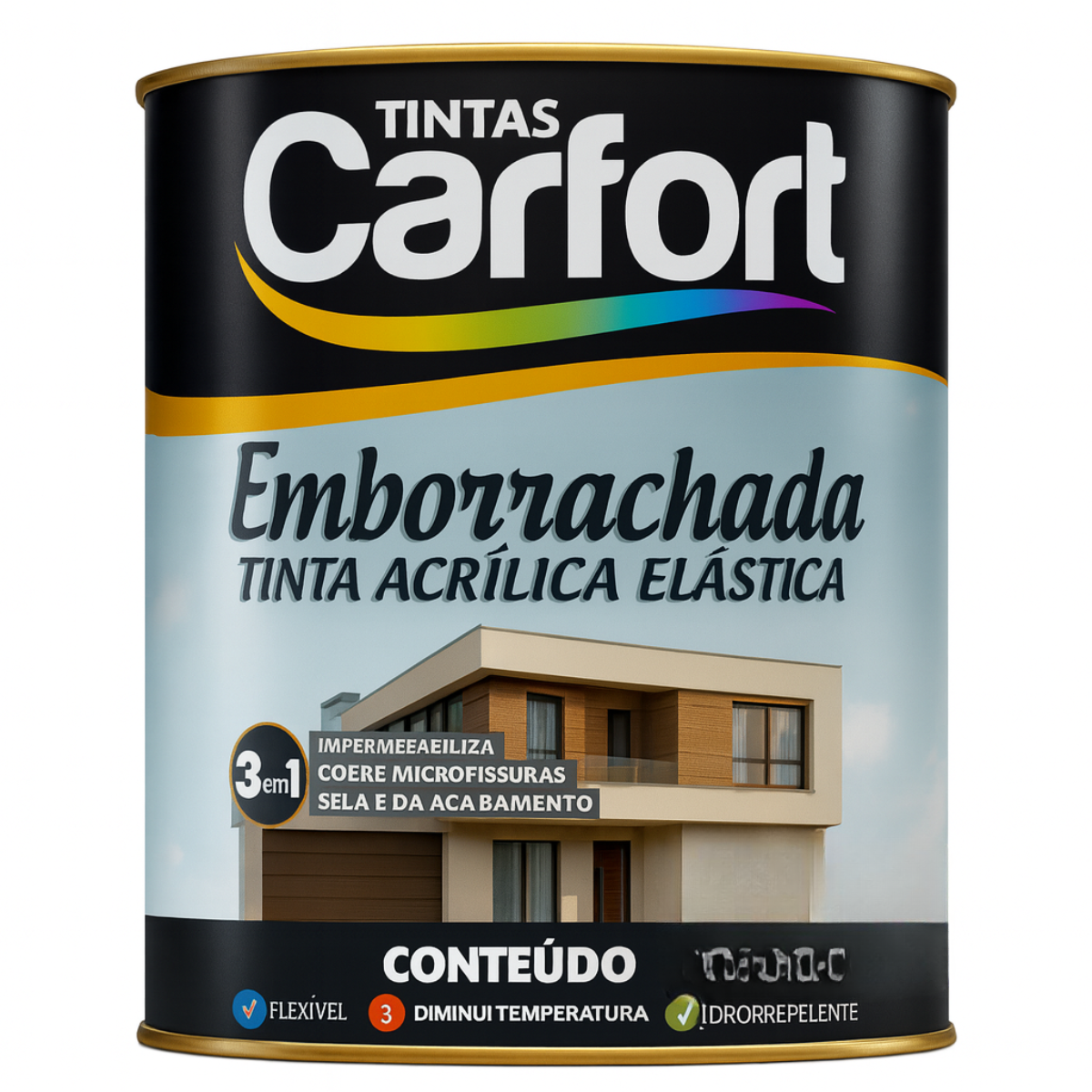 TINTA EMBORRACHADA IMPERMEABILIZANTE 3.6 ...