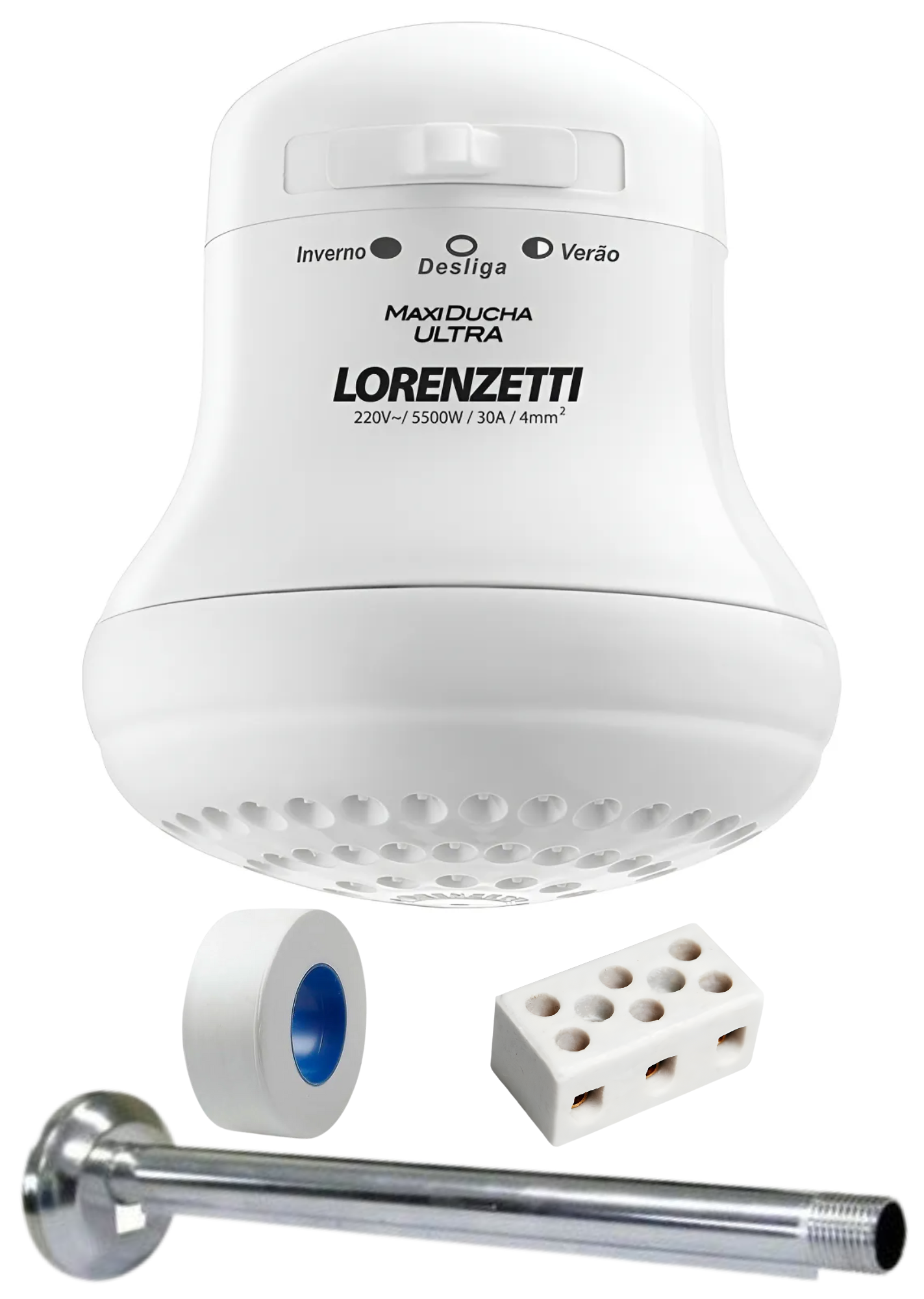 Kit Chuveiro Maxi Ducha Lorenzetti 5500W ...